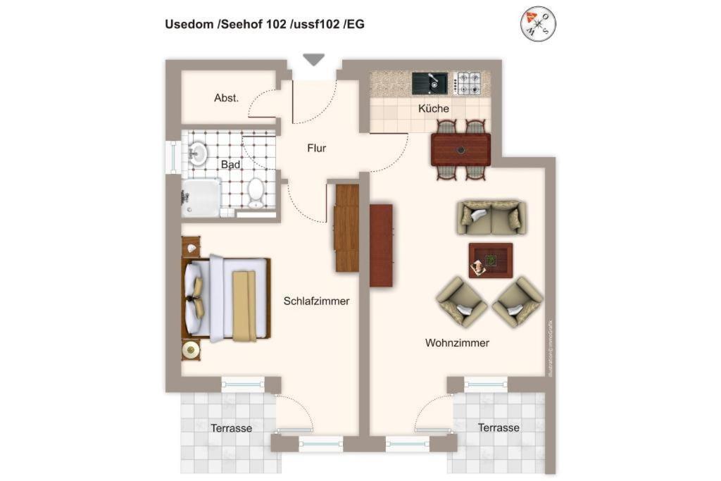 Seehof Seehof 102 Heringsdorf  Bagian luar foto